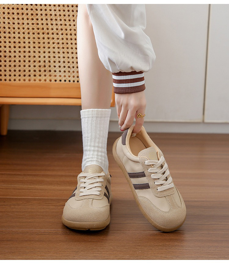 캐주얼 화이트 키높이 슈즈 여성용