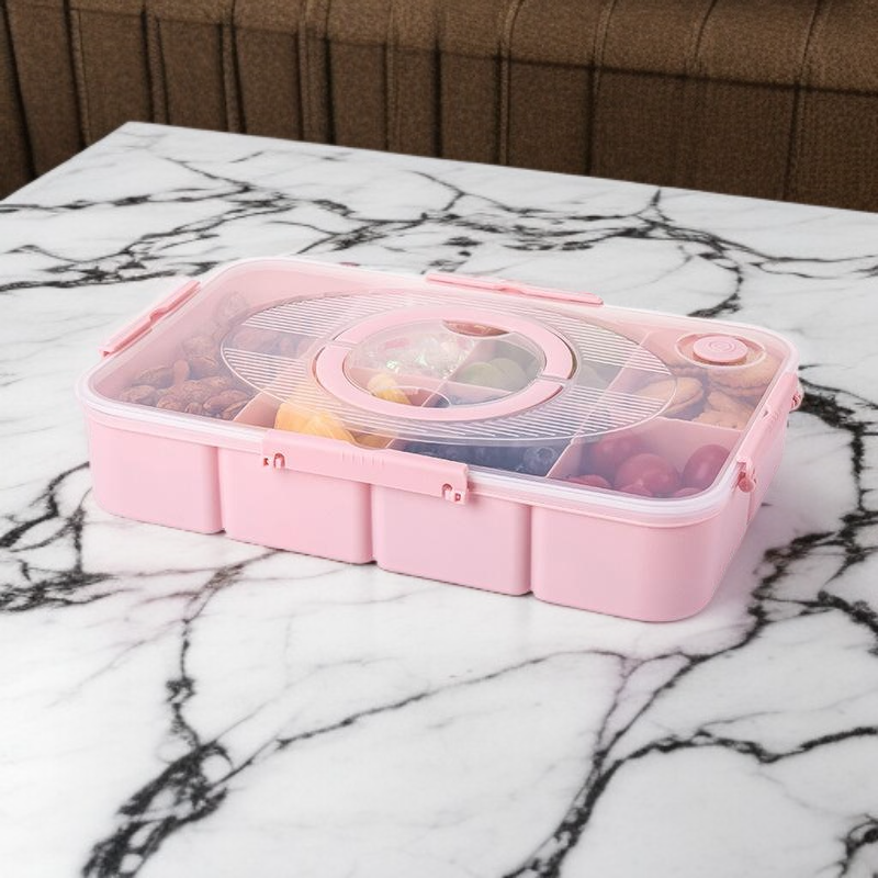 الغذاء الصف مربع مع غطاء تقسيم شعرية جديدة لحفظ