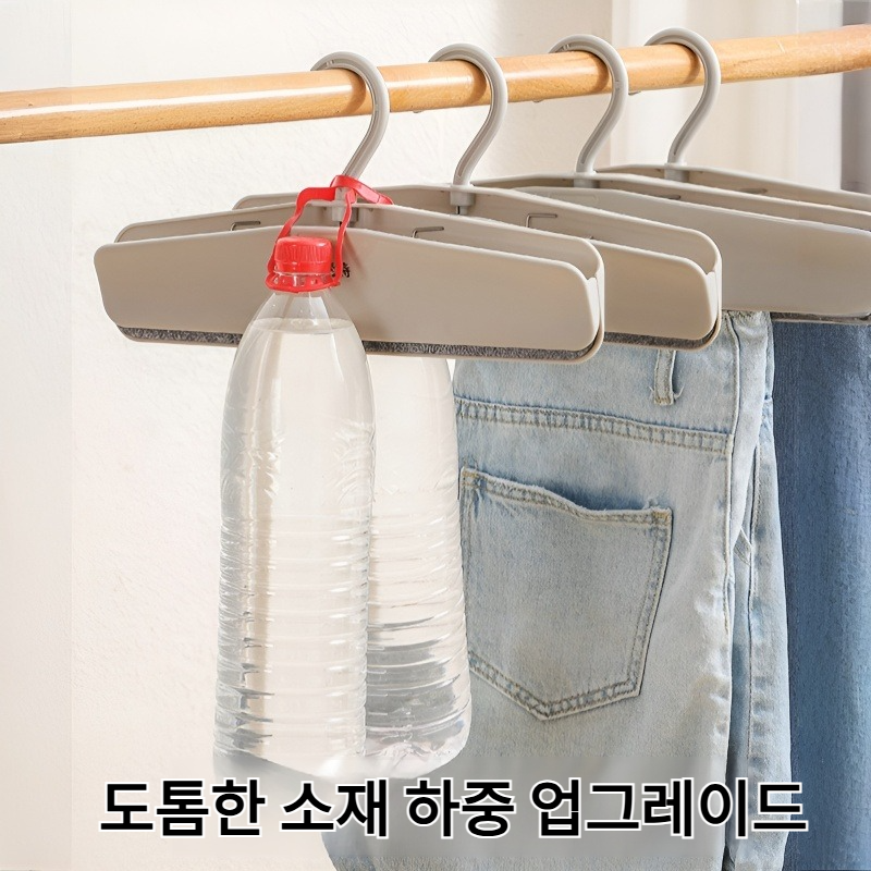 치마바지 전용 수납 집게 끈 집게 옷걸이 펠트 치마바지 집게 미끄럼 방지 바지걸이 롱스커트 수납 집게