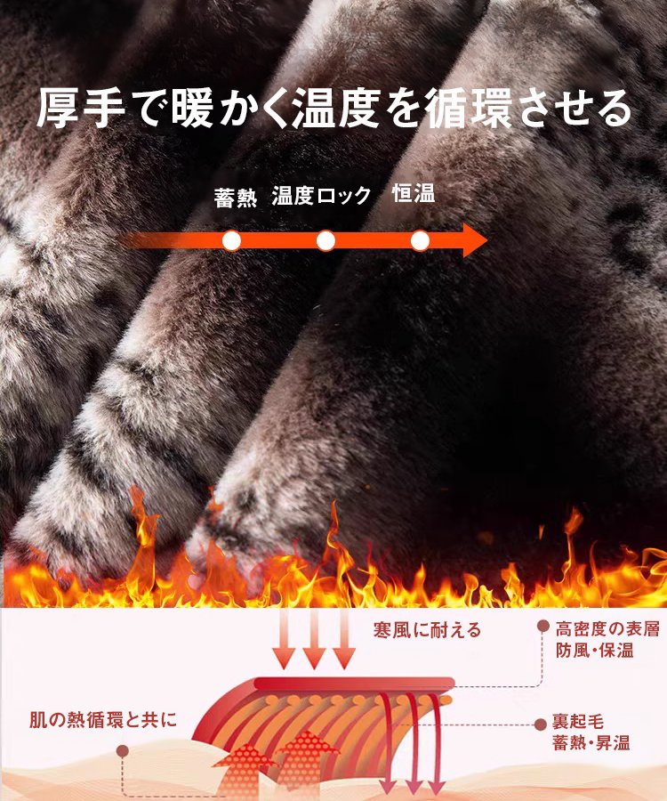 冬用シェニールジャケット