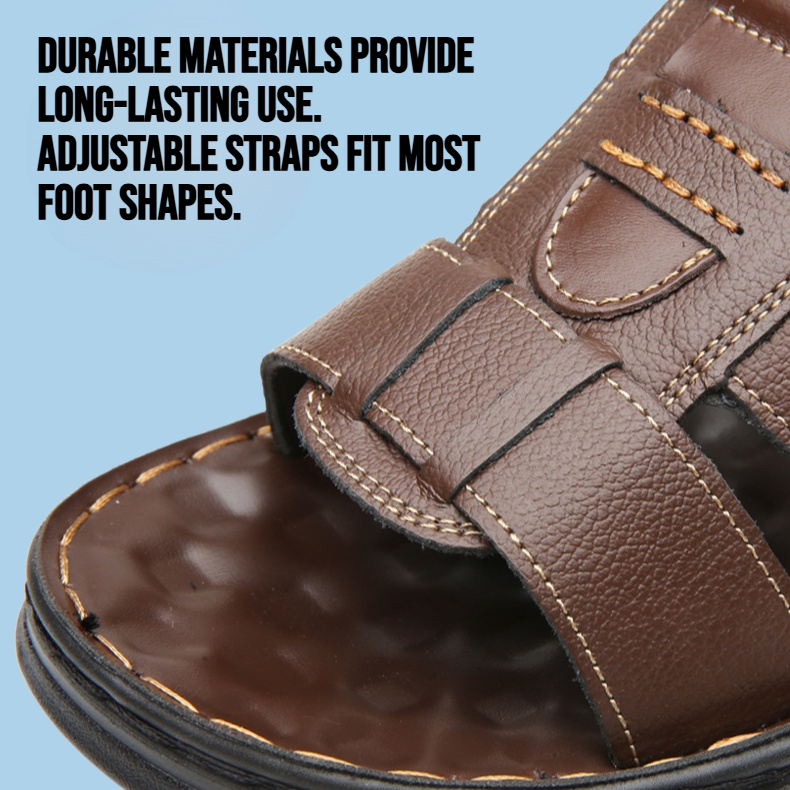 Men's fashionable soft soled lightweight sandals