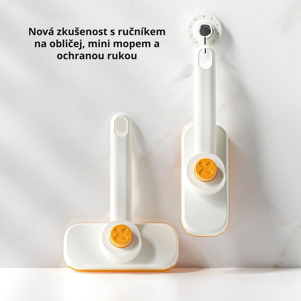 Mini automatický mop, který nevyžaduje ruční praní