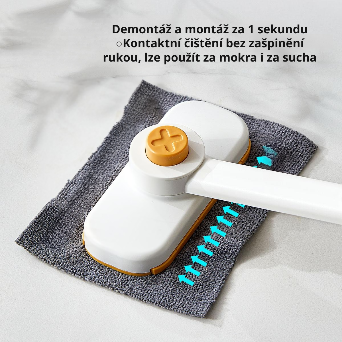 Mini automatický mop, který nevyžaduje ruční praní