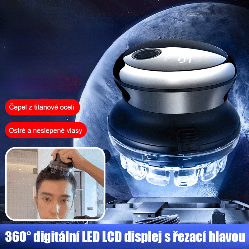 Plně automatický stroj na stříhání vlasů ve tvaru talíře