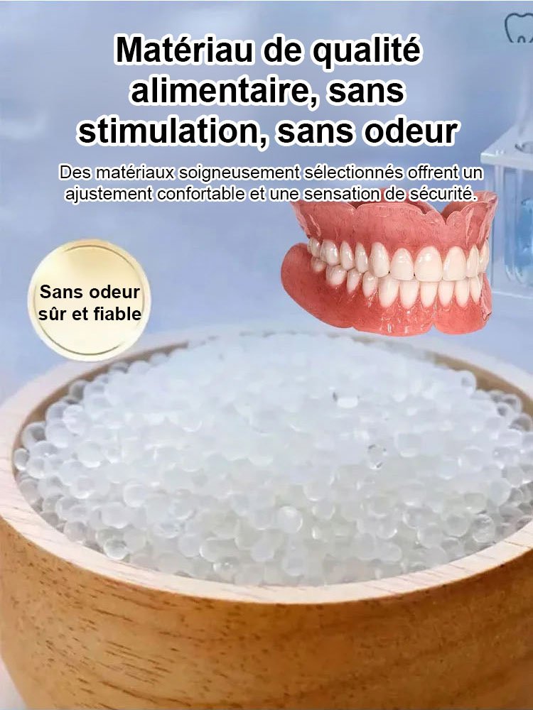 【Nouvelle découverte britannique】Appareil dentaire en silicone imitant les dents