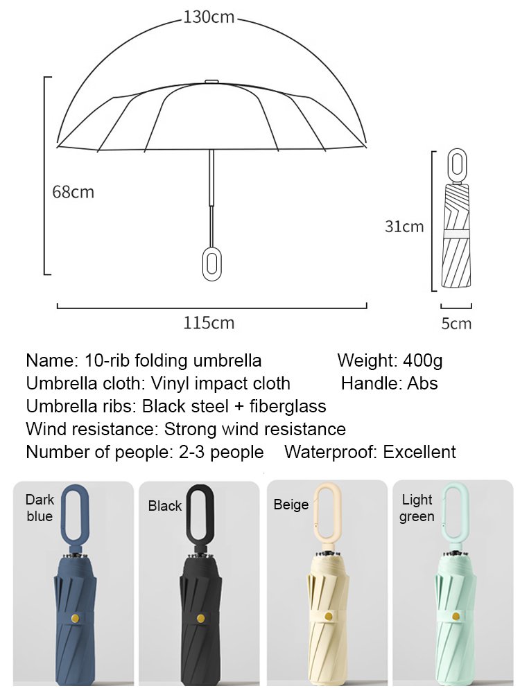 Large Windproof Automatic Storm Umbrella