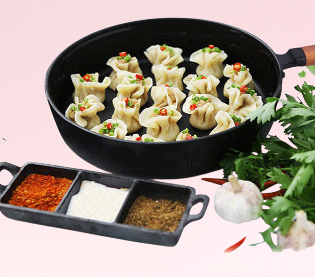 선물세트 냄비 라오티 헬스 웍 프라이팬 수프 냄비 프라이팬 프라이팬 5종 무연 노스틱 세트