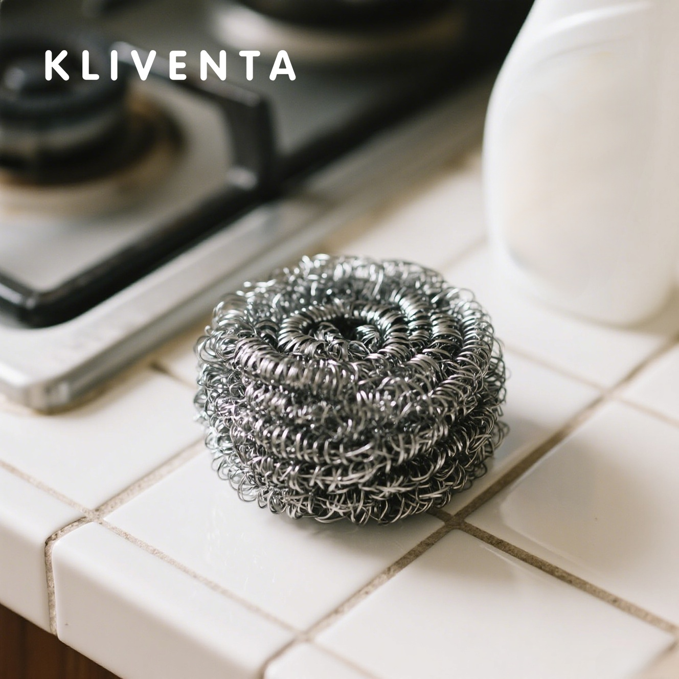 Steel wool stainless steel pot brush for kitchen cleaning