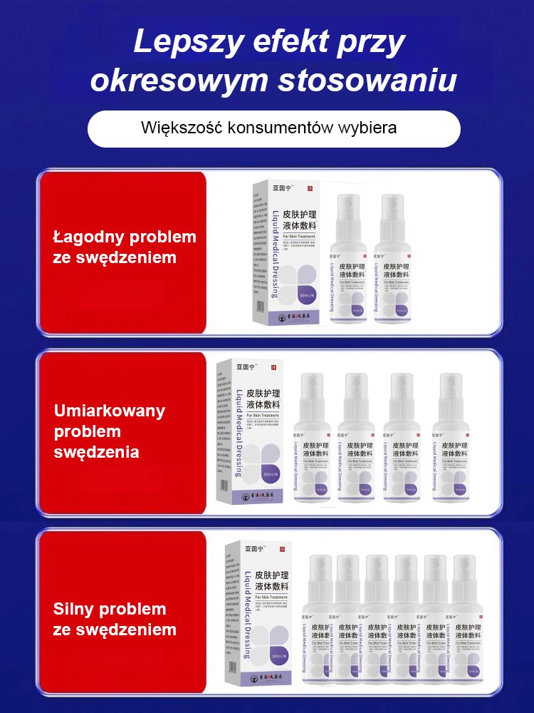 【Pogromca egzemy】Płynny opatrunek do pielęgnacji skóry