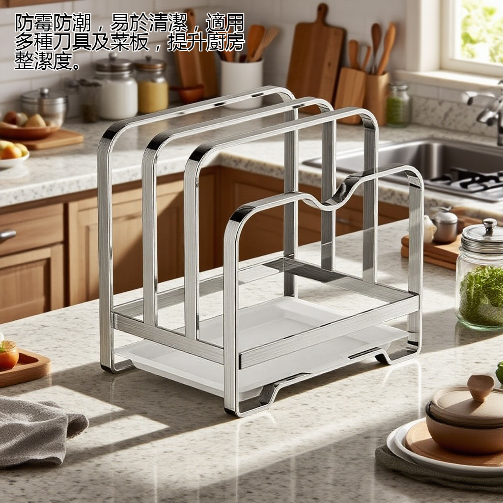 廚房菜板刀具一體收納架