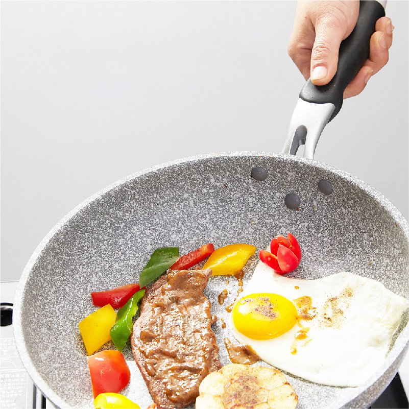 Japonská pánev s nepřilnavým povrchem z lékařského kamene