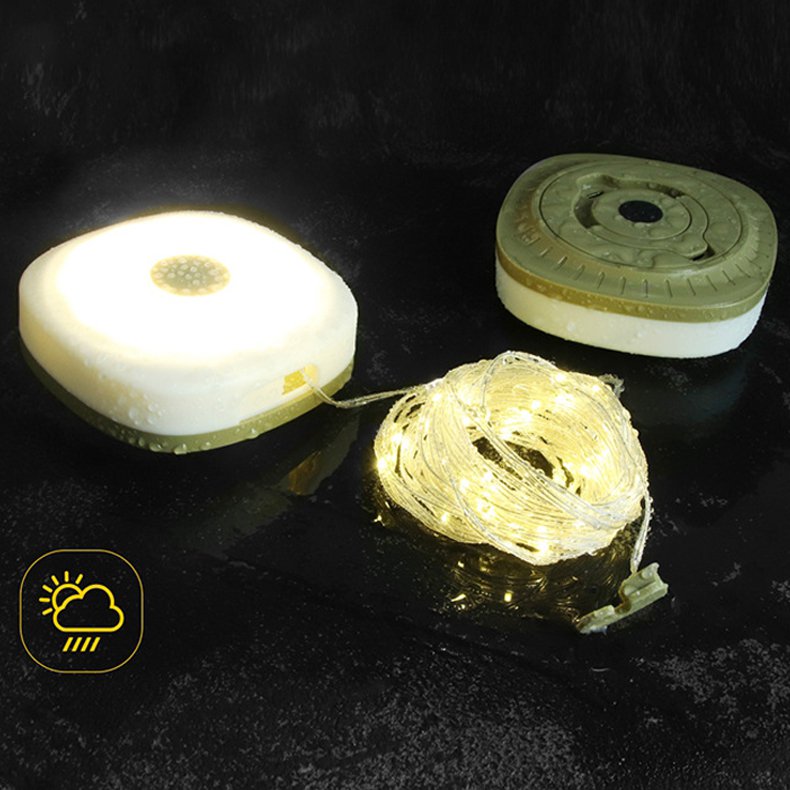 Nabíjecí stan kempování LED atmosférické světlo