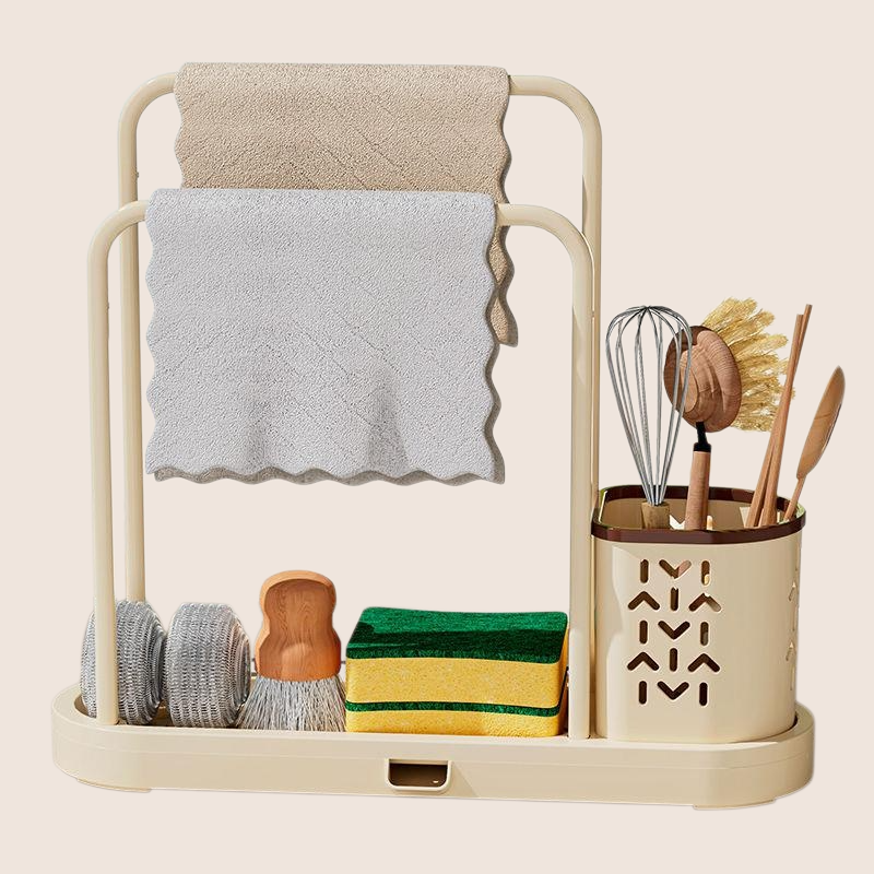 주방 싱크대 설거지 천 물받이