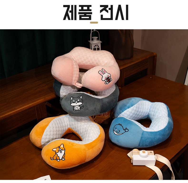 시원함을 느낄 수 있는 쿨링 목베개 상세 이미지