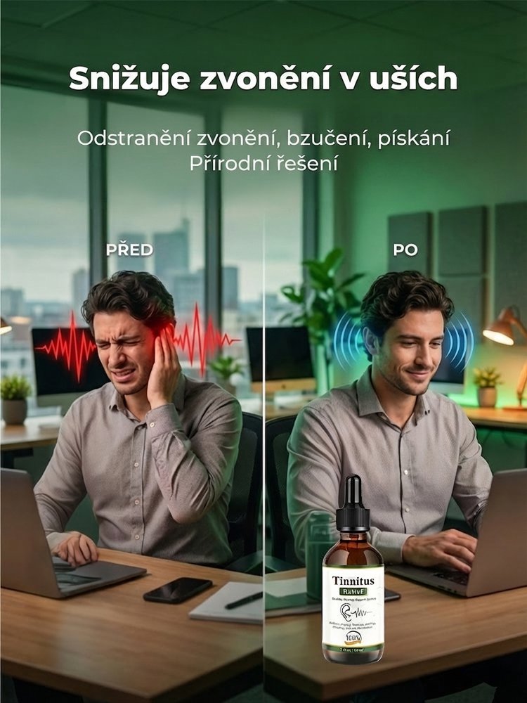 Ušní kapky pro péči