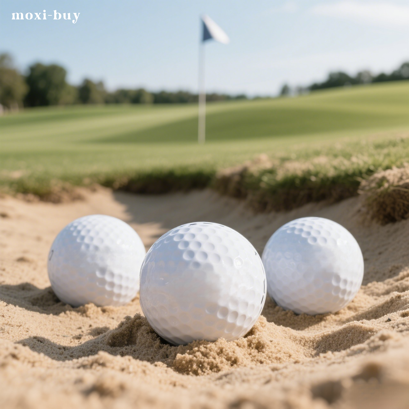 ลูกซ้อมกอล์ฟสองชั้น（สามแพ็ค）