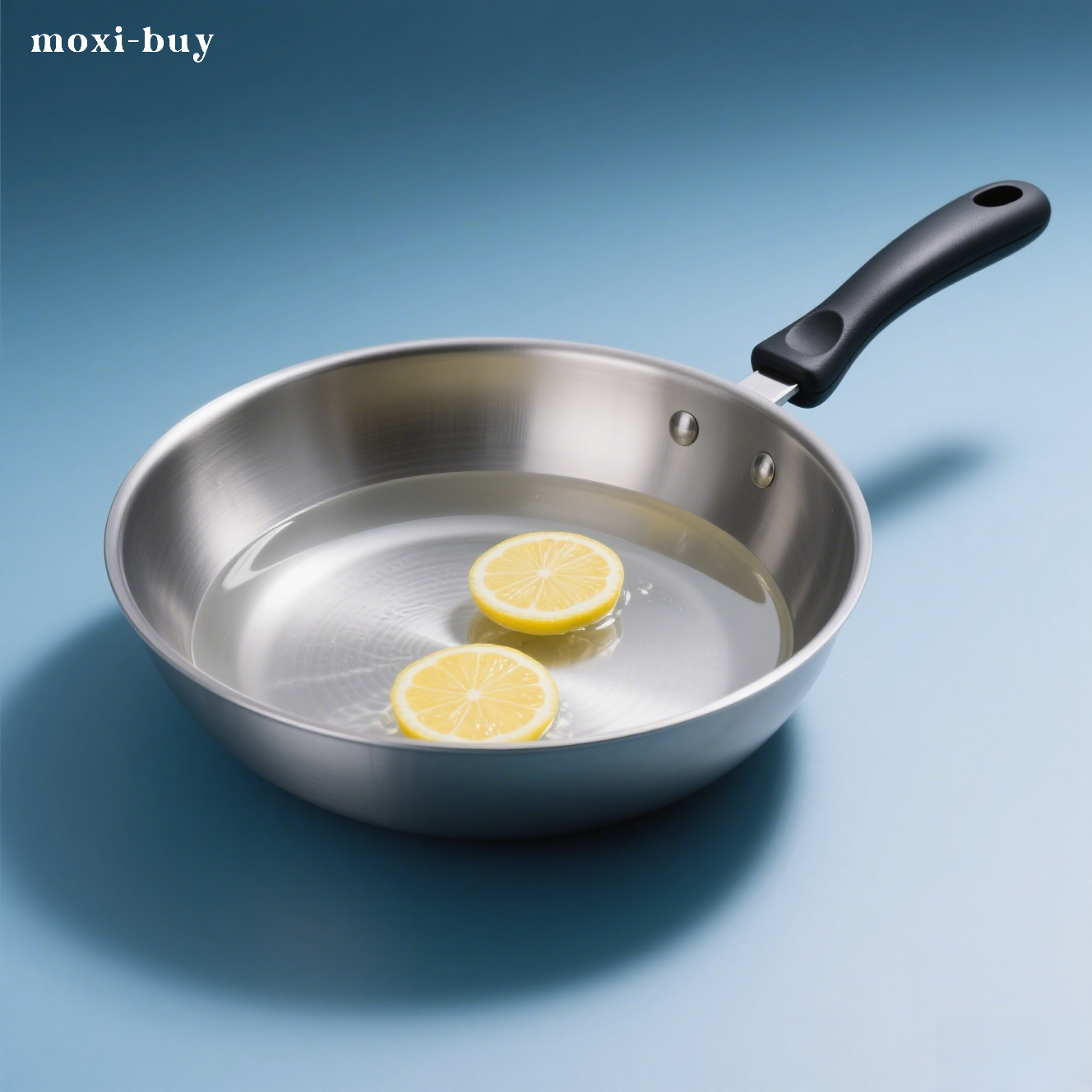 หม้อต้มก้นกลมสแตนเลสไม่เคลือบ