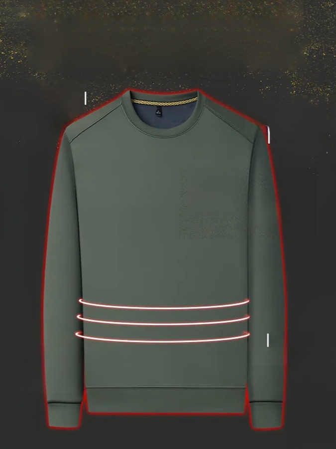 Modisches, verdicktes Sweatshirt