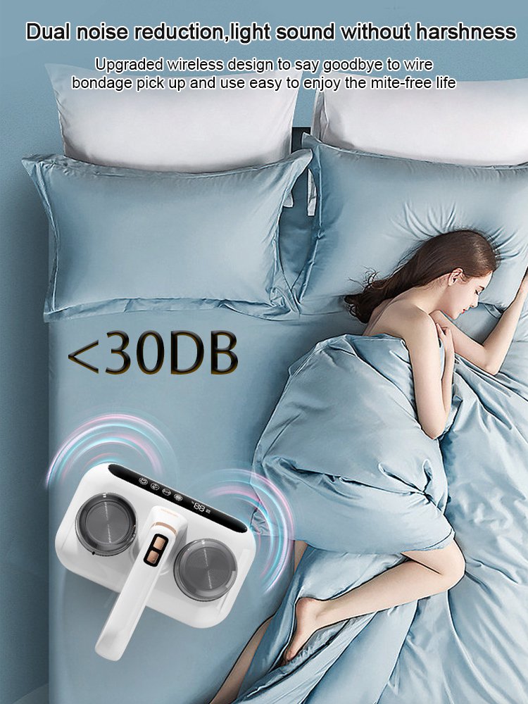 Humidity display double tap mite removal artifact