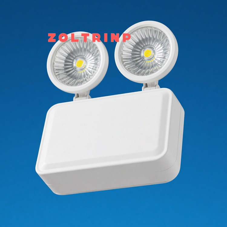 Feuer Notlicht Doppelkopf – Installationsbeispiel