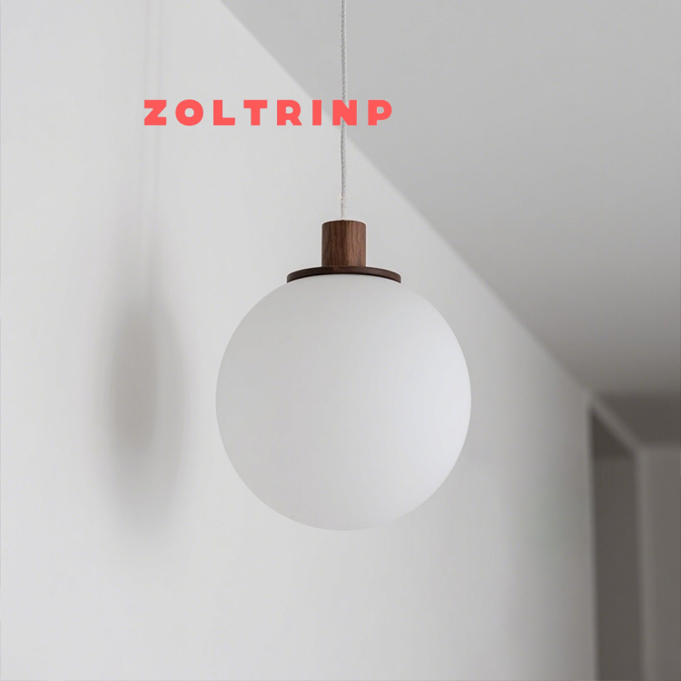 Moderner minimalistischer Kronleuchter im Wohnzimmer