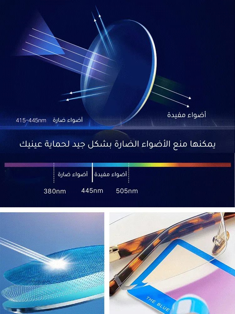 نظارة قراءة عالية الدقة Eterlens