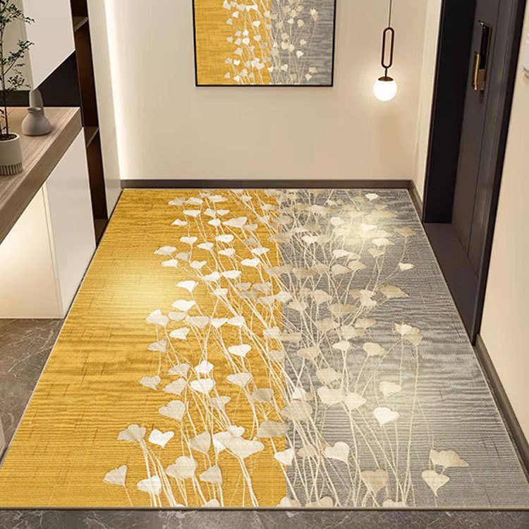 พรมเช็ดเท้าหน้าประตูผ้ากำมะหยี่คริสตัลสไตล์โบฮีเมียน รุ่นฮิตขายดี