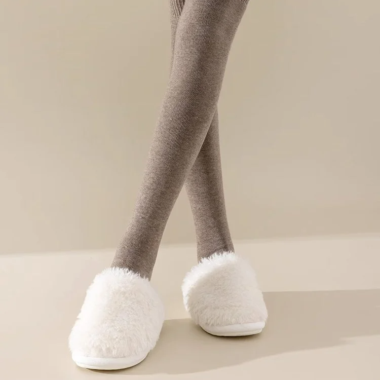 جوارب دافئة فرنسية طويلة فوق الركبة للنساء (الكشمير الدافئ) 