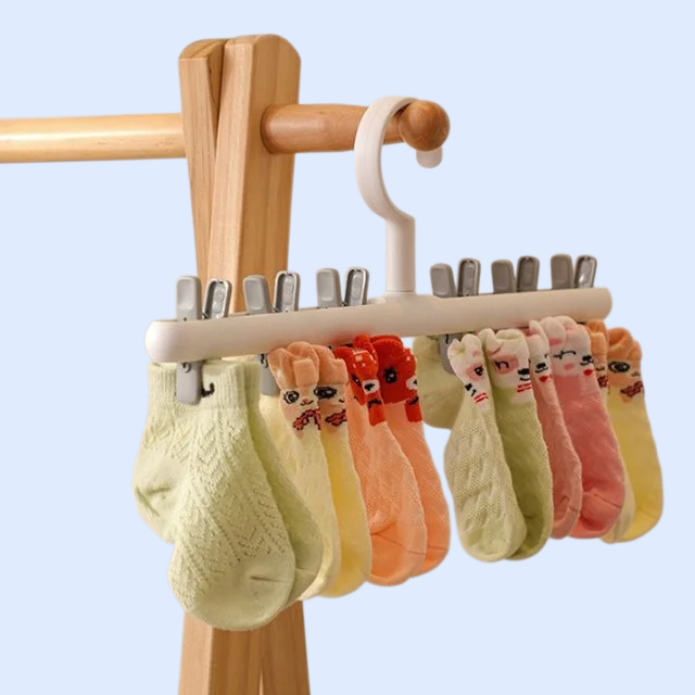 가정용 다용도 빨래집게 꼬임방지양말집게 학생 기숙사 행거 걸이 빨래집게 바지집게