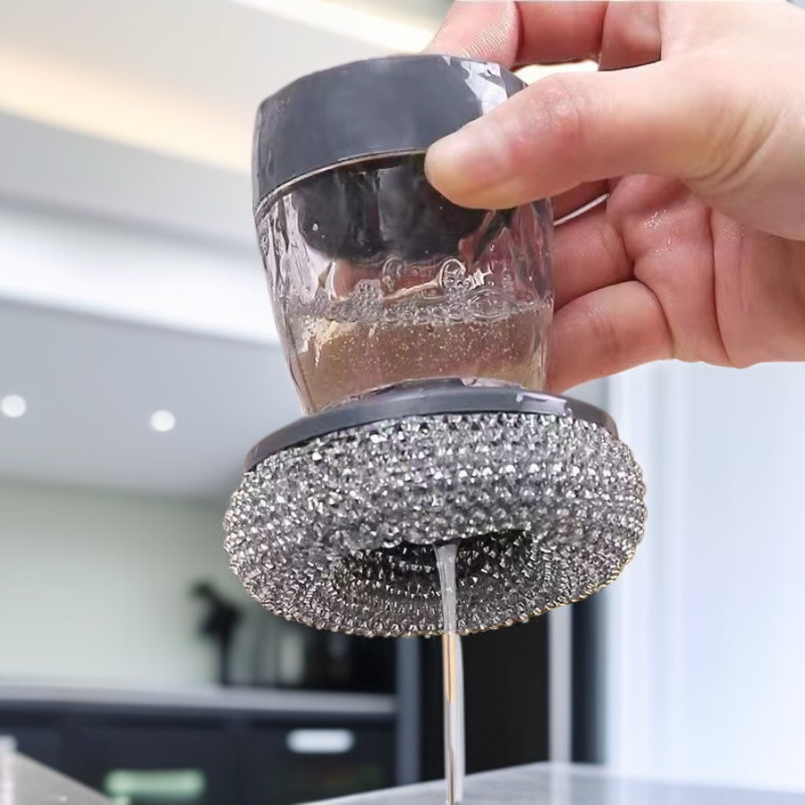 자동 액체 충전 식기 세척 브러시