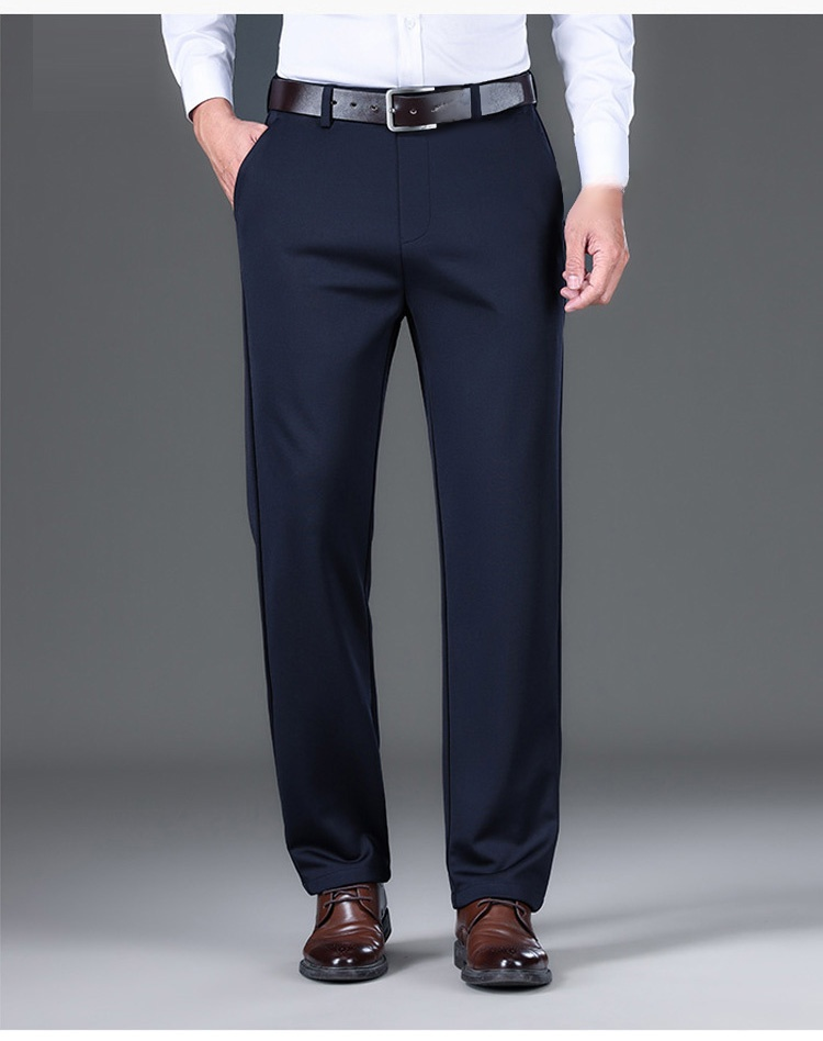 通気性に優れたビジネスカジュアルパンツ