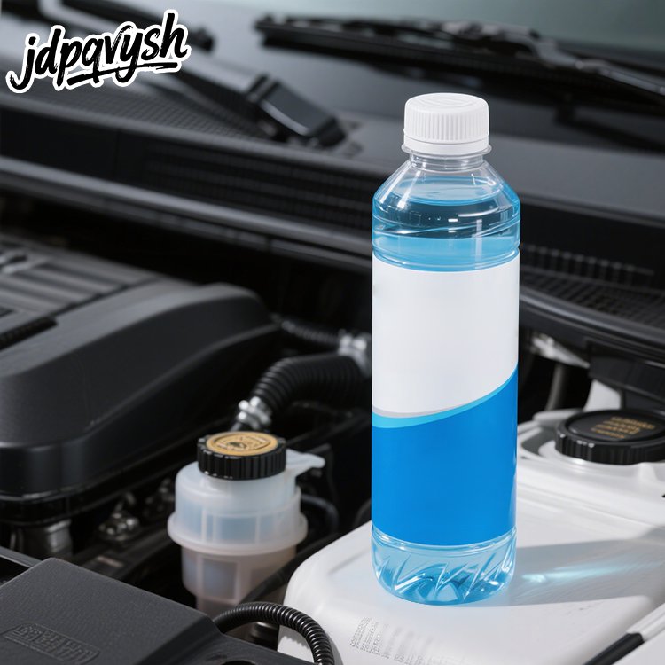 ガラスの油膜を落とす様子