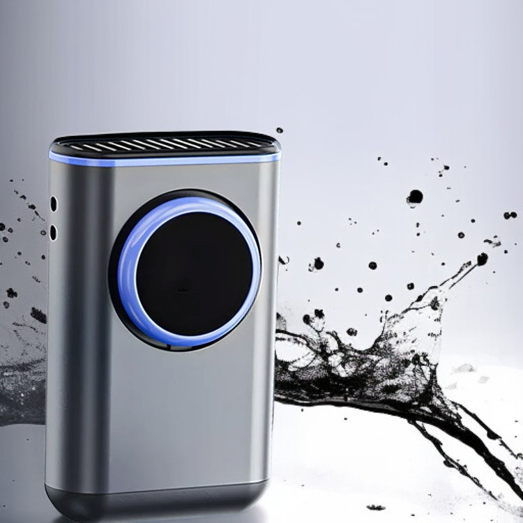 2025년 신형 초박형 휴대용 허리걸이 작은 팬