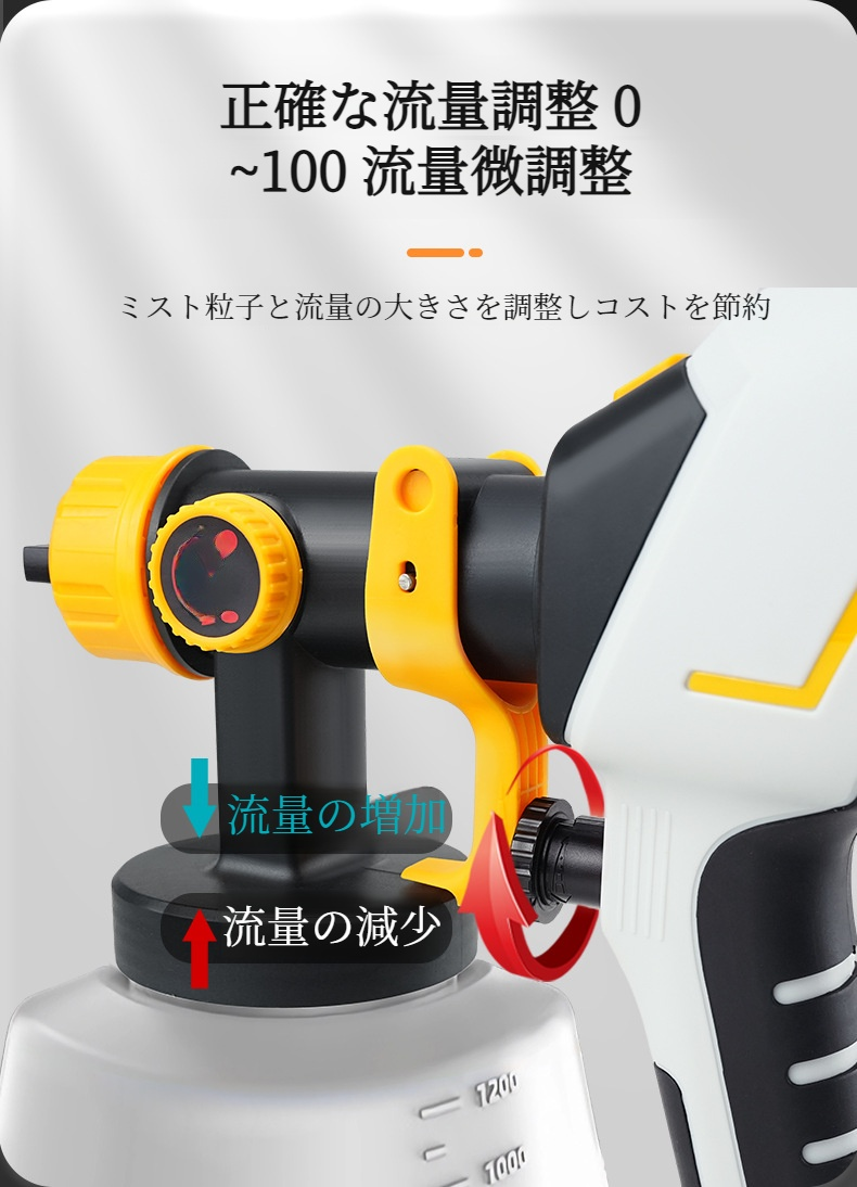 家庭用にも使える電動塗装機