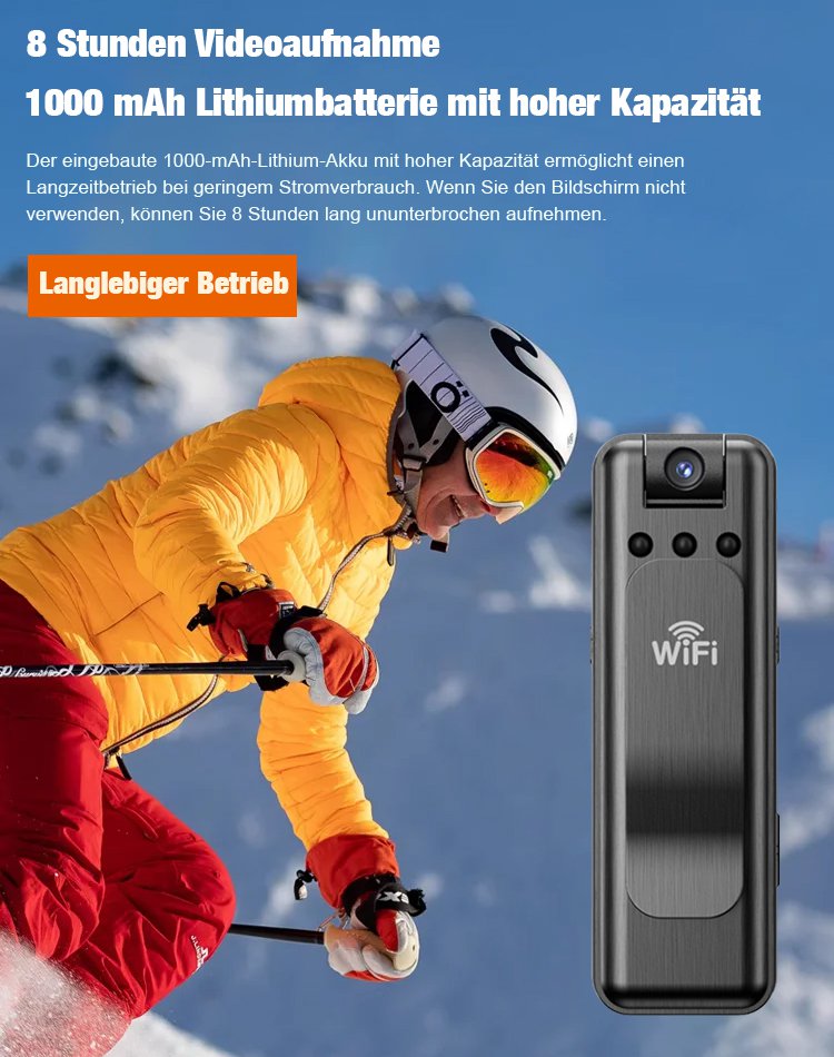 Mini-Infrarot-Nachtsichtkamera mit extrem langer Standby-Zeit