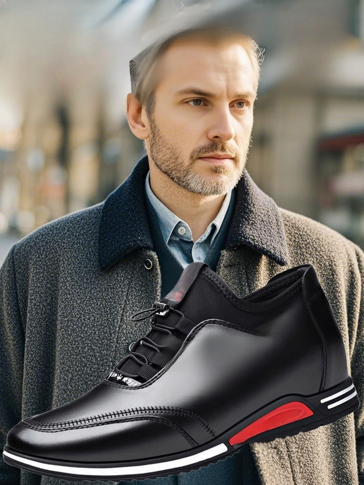 Pánské volnočasové boty s vnitřním zvýšením pohodlí