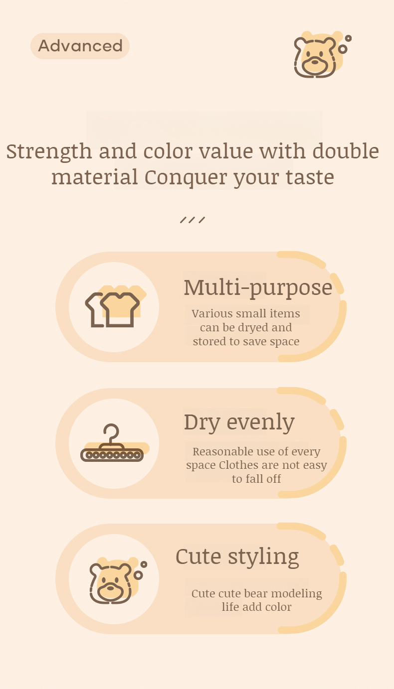 Household drying solution for small garments