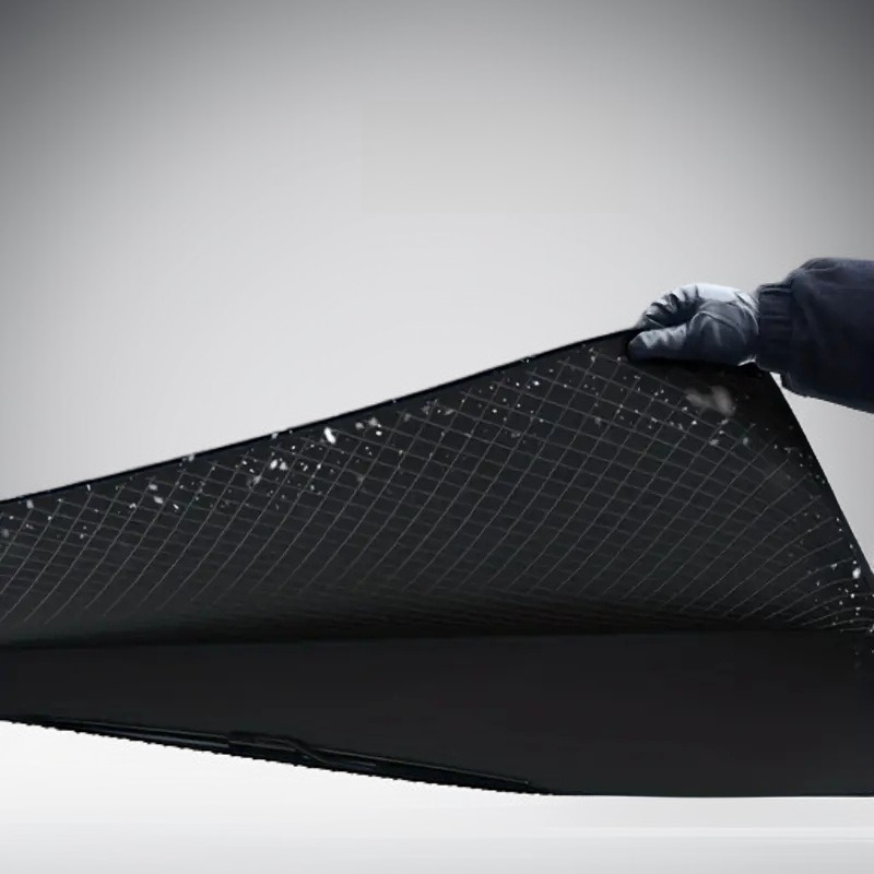 Housse de protection en tissu Oxford épais, pare-brise avant de voiture, anti-neige, anti-gel, pour 