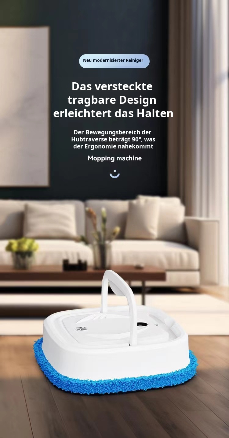 Kehrroboter mit Wassertank für Nassreinigung