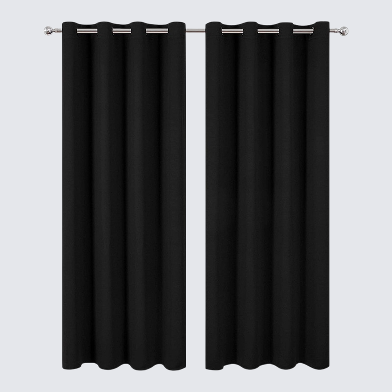 高精度断熱遮光カーテン 完成品 リビング・寝室用 穴あけ不要