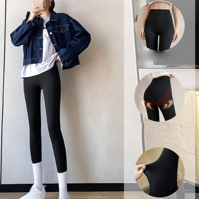 美腿瘦身黑科技鯊魚褲