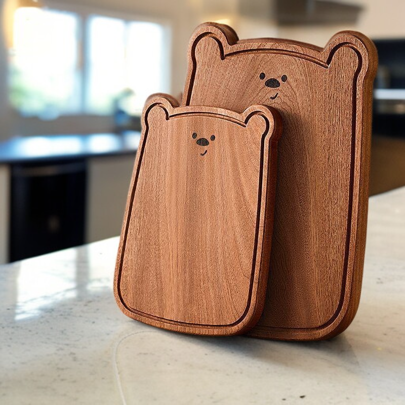 لوح تقطيع من خشب الأبنوس