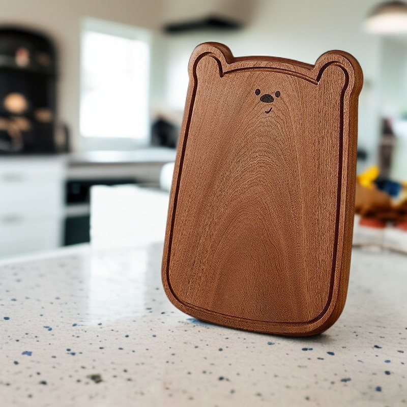 لوح تقطيع من خشب الأبنوس