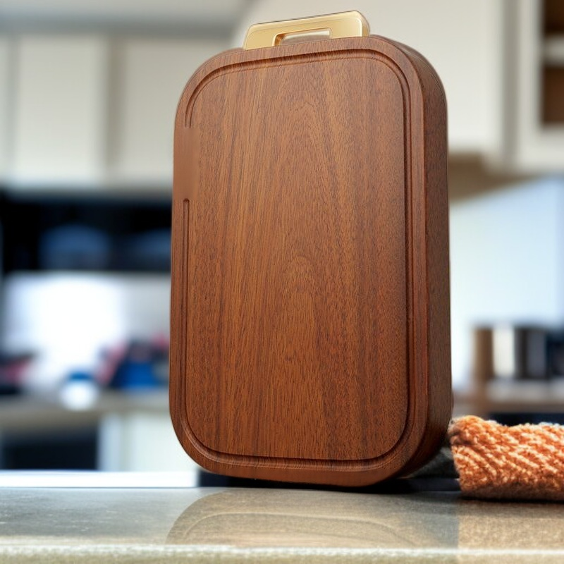 لوح تقطيع مقاوم للعفن مصنوع من خشب الصندل للاستخدام المنزلي