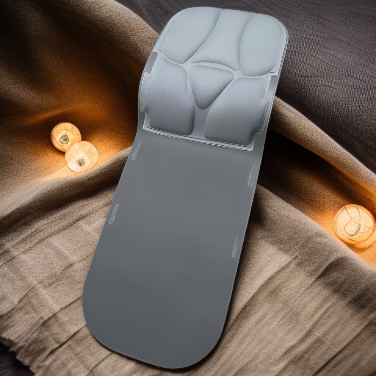 Ergonomic backrest cushion for car seats