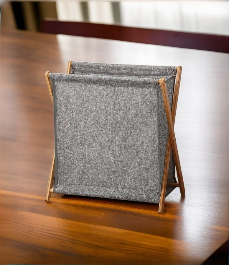 Household foldable storage basket