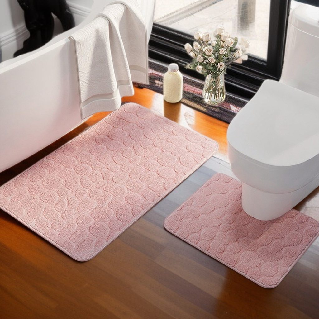 แผ่นรองเท้ากันลื่นดูดซับน้ำสำหรับประตูห้องน้ำภายในบ้าน