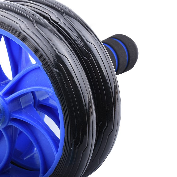 이중 바퀴 복근 롤러