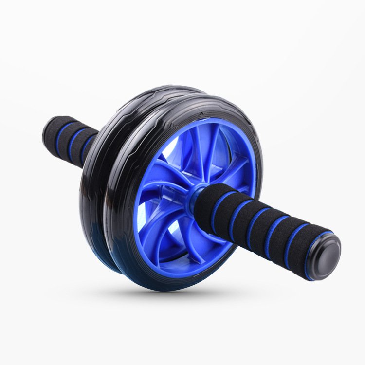 이중 바퀴 복근 롤러