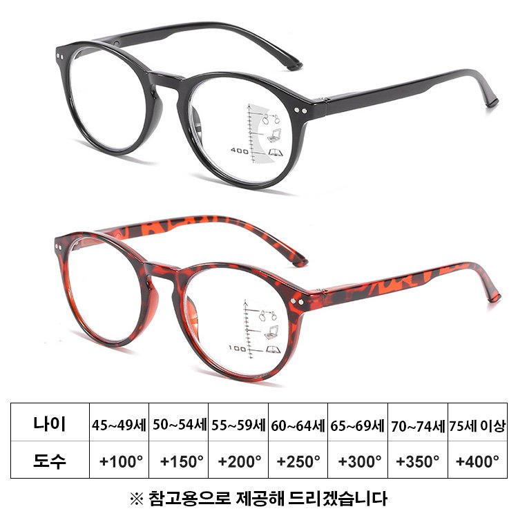 Eterlens 패션 PC 다초점 돋보기 안경